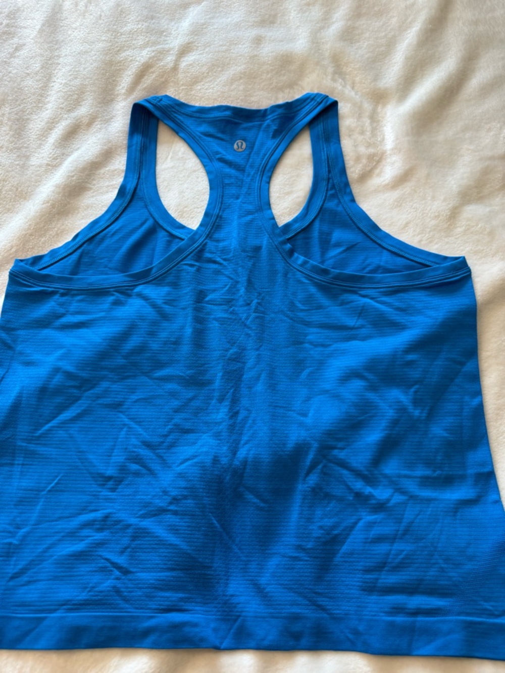 Lululemon Racerback Tank Top | Size 10 | Turquoise Blue - Picture 7 of 8